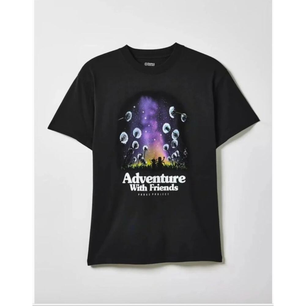 Parks Project Dark Sky Adventures Glow in the Dark Graphic Tee Shirt Small